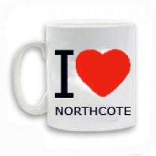 I Love Northcote Mug 