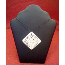Ceramic Celtic Pendant - The Cross of Contemplation